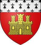 Blason ville fr Dinan (Côtes-d'Armor)